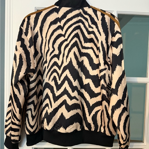 FARM Rio Adidas Multicolor Zebra Print Jacket NWT - Picture 3 of 3